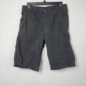 American Eagle 28 x 11 Dark Green Shorts